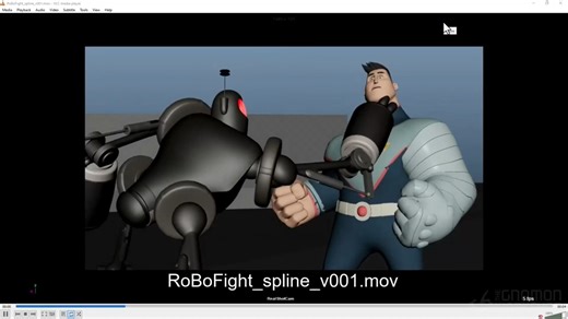 The Gnomon Workshop - Animating a Complex Fight Action Sequence in Maya advanced