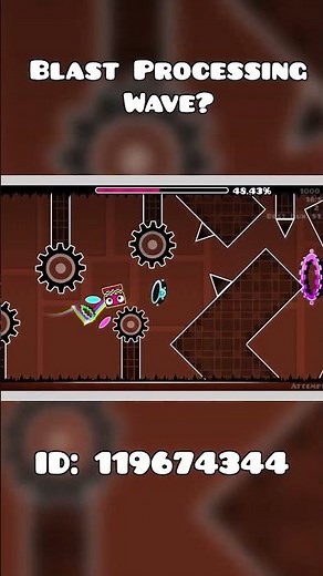 Fun, Satisfying GD Geometry Dash Wave Challenge #geometrydash #gd #gdlevels #gddemon