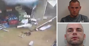 Gang blew up 15 cash machines and stole more than £400k - video