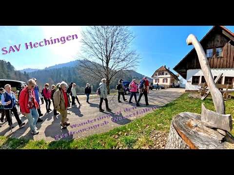 Ausflug zu den Edelfrauengrab Wasserfällen und Vollmers Mühle mit Schwäbischen Albverein Hechingen