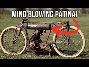 1909 Board Track Racer Tribute: Mind blowing barn find patina!