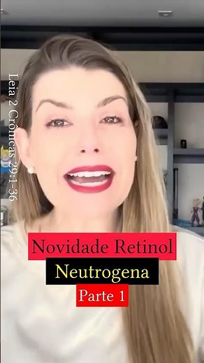 EXCLUSIVO: RETINOL BOOST da NEUTROGENA em SÉRUM e CREME! DESCUBRA AGORA