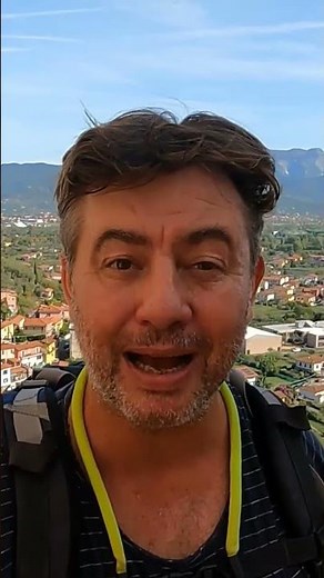 Ameglia - Amazing View! - Walking in Liguria, Italy #shorts
