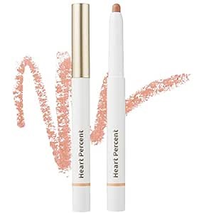 Heart Percent Dote On Mood Lip Liner Pencil, Long-Lasting Creamy Lip Crayon Smooth Lipliner Retractable Lipstick Overlip Line Color 0.8g, #01. Peach Beige