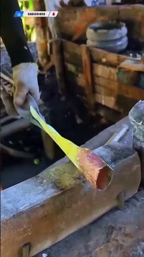 Precision Technique for Making a Crowbar Eye Hole — Accurate & Ready to Use Without Modern Machines