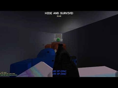 Roblox: Fight The Shooter - Full Gameplay (Hide and seek shooting)
