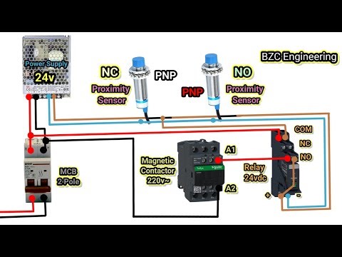 3 wire proximity sensor wiring diagram|PNP NPN Sensor Testing| 3 Wire Sensor Testing #wiring 