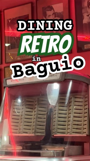 Time Travel to the 50s at Baguio City's Famous Diner! 🍔🚗
