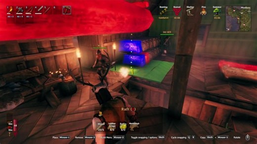 modded valheim with the gang