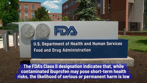 FDA recalls 90K bottles of children's ibuprofen over contamination