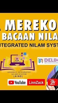 Cara log in dan merekodkan bahan bacaan NILAM di Advance integrated Nilam System (AINS) DELIMa 2.0