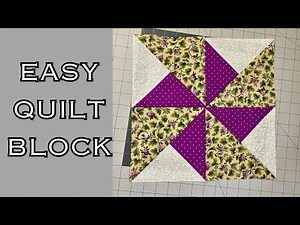 Double PinWheel Quilt Block