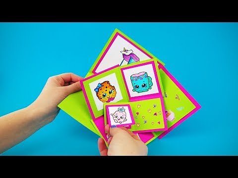 Maze Card Tutorial With Shopkins Season 9
