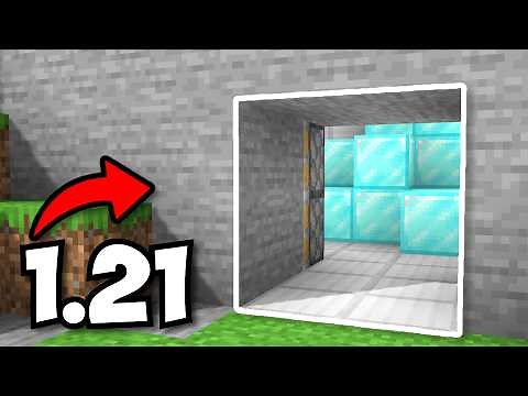 Minecraft 2x2 Flush Piston Door | 1.21 Tutorial