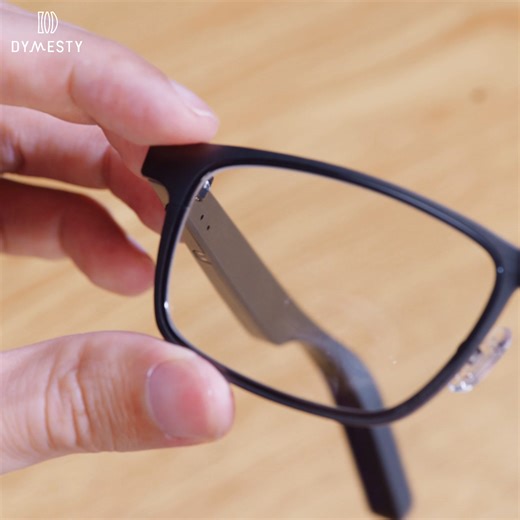 Dymesty Smart AI Glasses feature a lightweight, sleek design for all-day comfort. Boost your productivity effortlessly with integrated AI assistance—perfect for modern professionals who value both style and efficiency. | Dymesty
