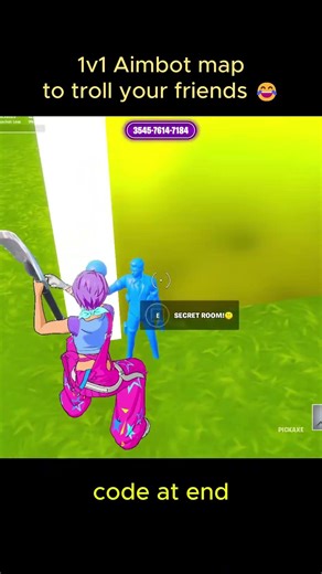 best Aimbot 1v1 to troll 😂