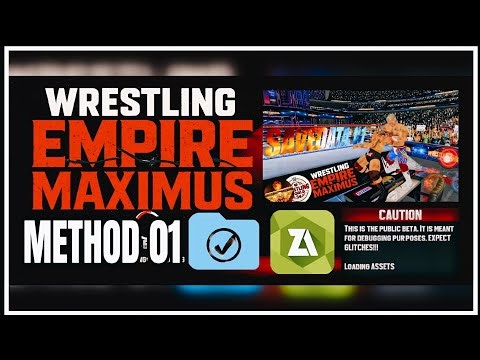 HOW TO INSTALL WRESTLING EMPIRE MAXIMUS SAVEDATA 01 BY KINGZONE METHOD 1 | Step by Step Guide |