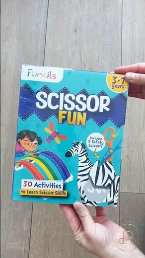 🎨 Toddler Scissor Skills & Craft Kit – Creative Fun for Kids!