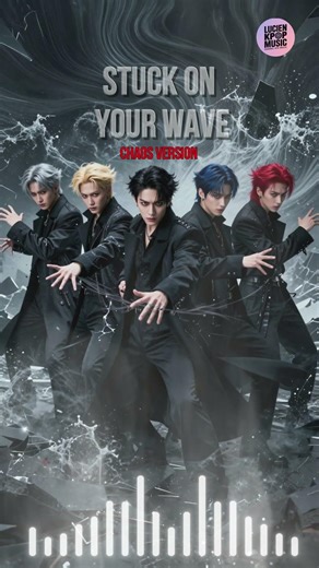 STUCK ON YOUR WAVE – Chaos Version – LKM Vocals | Dark Kpop | Lucien Kpop Music