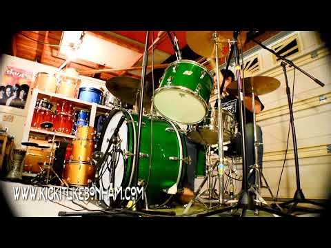 Led Zeppelin - Four Sticks (Drum Cover w/ Bass Track)