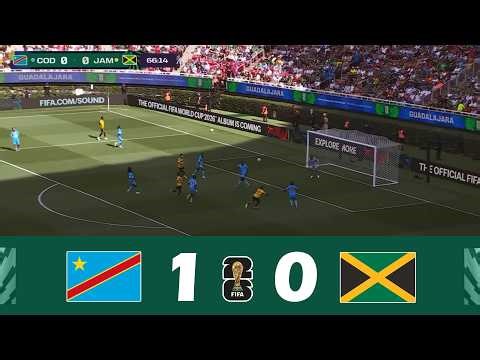 RD Congo vs Jamaïque [1-0] | Barrages de la Coupe du Monde 2026 | Résumé de Match !