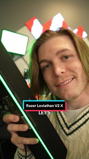 How long does it take to setup the Razer Leviathan V2 X? ⏱️ #razer #gaming #soundbar #gamingsoundbar #speakers #gamingontiktok