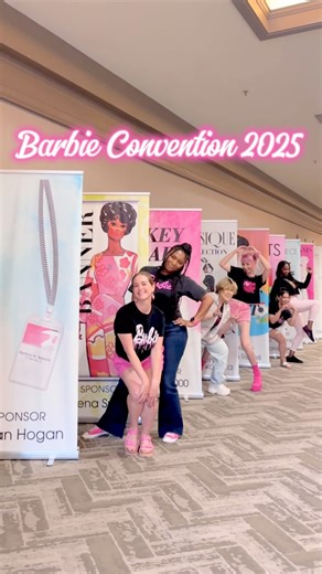 Barbie Convention 2025 has officially begun—and Table 23 is bringing the energy! 💖 Welcome to Louisville, DOLLS! Let’s make this year the most fabulous one yet! ✨🎀 @azusabarbie @diarrapolk @meefee.chan @daintydolldivas @theteacherinpink @aboutlogan @thestunningdolls @psychodollogist @magically_dollicious #BarbieCon2025 #BarbieDreams #BarbieConvention #BarbieConvention2025 #BCon #DollCollection #FashionIcon #PalmSprings #NBDCC2025 #2025bcon | plastic_chic