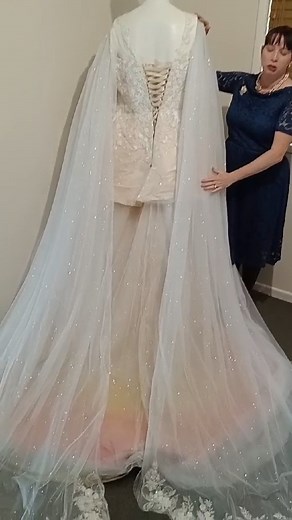 Time for another wedding dress release!! Order 559 Ombre Rainbow Wedding Dress with Matching Veil and hand beadworks. To purchase this dress click here https://www.abridetobeweddingdresses.com/store/p/order-559-ombre-rainbow-wedding-dress Or if your inspired by elements of this design. Message me and custom create your own dress. Was custom created for Bride Roxie who designed her dream dress with me using my online design process from her home in NSW. She received a sketch and photos and videos