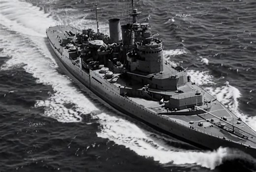 HMS Renown – The Fast Battlecruiser of the Royal Navy #HMSRenown #RenownClass #Battlecruiser #RoyalNavy #NavalHistory #WWIIHistory #FastFleet #Warship #SeaPower #HistoricWarships | Navy History