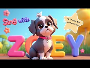 Kids Learning Songs Compilation | Sing with Zoey | Colours, Animals & Fun