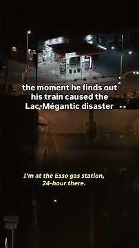 The moment he finds out his train caused the Lac-Mégantic disaster