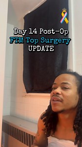 Day 14 📆 Post-Op FTM Top Surgery 🏳️‍⚧️ UPDATE 🎥 #kits #kingofendo #mylife #transman #postop #topsurgery #trans #ftm #afab #healing #recovery #hehim #transgender #update #transmale #transmasc #influencer #advocate Part 4 | Kits Blanc
