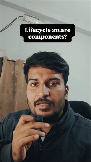 Abhinash Singh on Instagram: "Lifecycle aware components in android jetpack compose?"