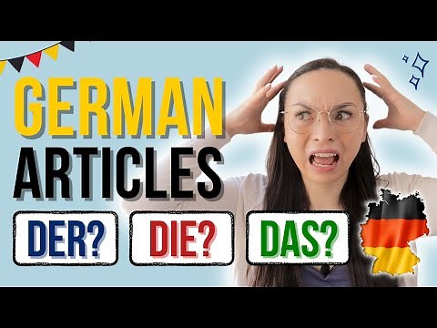 Der, die, das? Rules for German Articles | Learn German | German Grammar Lesson (A1)