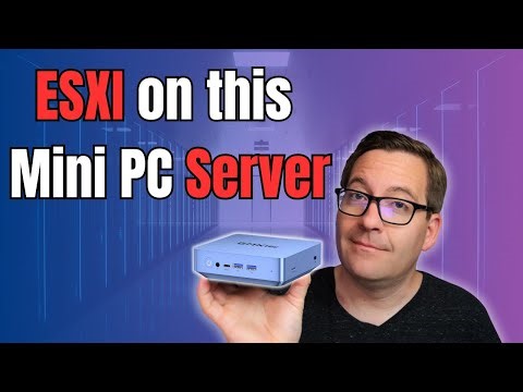 ESXi Mini PC Server with the GMKtek Nucbox K10