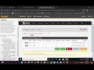 5.2.3 Configure a DMZ : TestOut