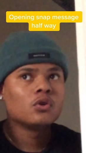 Half Opening a Snap: Accidentally Opens with Bitmoji