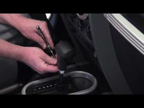 JK Jeep Auto Shift Knob Install