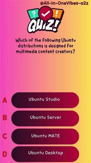 Which of the following Ubuntu distributions is designed for multimedia content creators?