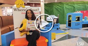 Explore our interactive exhibits celebrating our 150th Anniversary and “Storyland: A Trip Through Childhood Favorites” now on display at the Main Library. Thank you to the Gail Borden Public Library Foundation for sponsoring our exhibits and 150th Anniversary festivities this year. 💥 #FamilyFun #ExploreElgin #GailBordenPL | Gail Borden Public Library