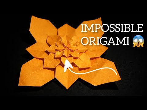 Amazing Hydrangea Tessellation Origami – Advanced Paper Craft by [Darshan.p]