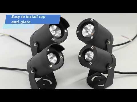 Modern LED Spike Spotlight for Garden & Landscape Lighting