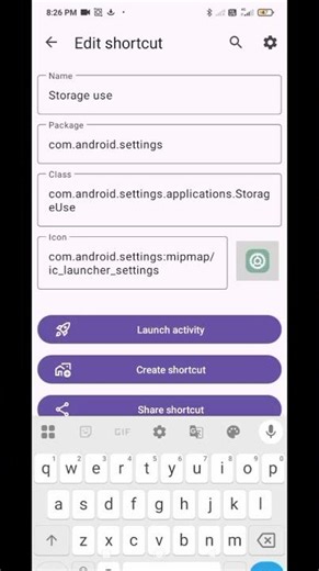 clear storage by || Activity launcher||🚀
