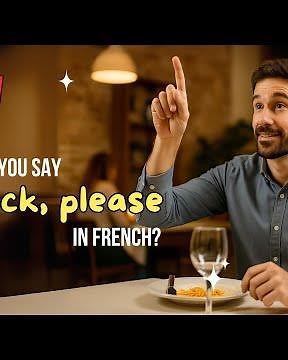 How to Say “Check, Please” in French 💳🇫🇷 | L’Addition, S’il Vous Plaît Explained for Beginners