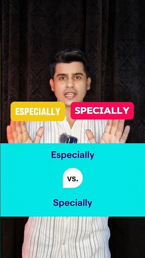 Especially vs Specially Difference In English | Vocabulary #english #vocabulary