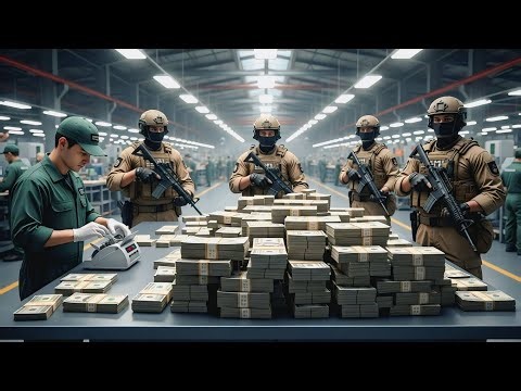 How US Dollars Are Made | Inside the Dollar Factory | Full Currency Printing Process