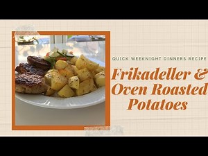Frikadeller (Danish Meatballs) | Quick Weeknight Dinners Recipe.