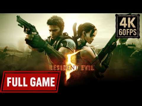Resident Evil 5 - Full Game Walkthrough (4K 60FPS) No Commentary