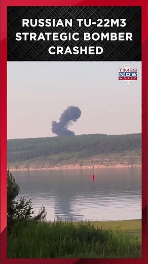 WATCH: Tu-22M3 Bomber Crash in Russia’s Irkutsk region, Ejection caught During Training Flight