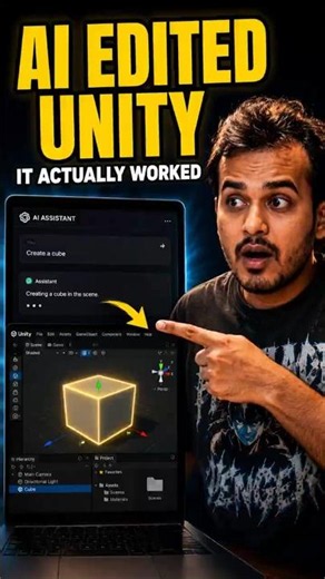 I asked AI to edit Unity. It actually worked. #ai #nextgenai